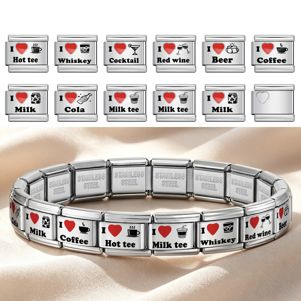 Wine Beer Red - Gelang Fashion Italia I Love Red