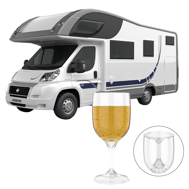 Wine & Beer Packages - Gelas Anggur Lipat Transparan Plastik Food