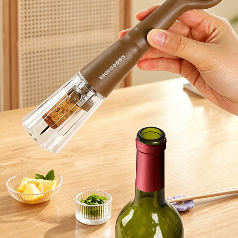 Pembuka botol 2-in-1 untuk pen - Wine Beer Red ulasan dan harga