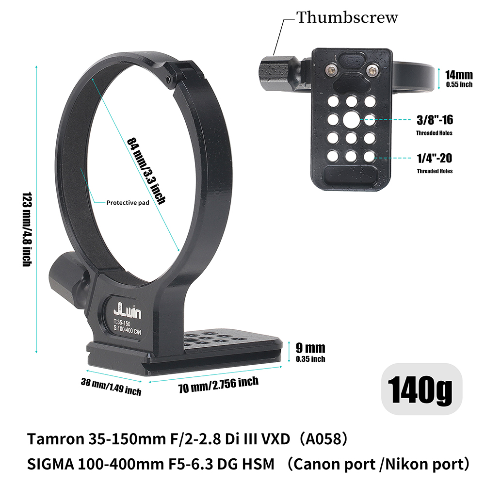 FOTGA kerah Tripod lensa, cinc - Wine Xd ulasan dan harga