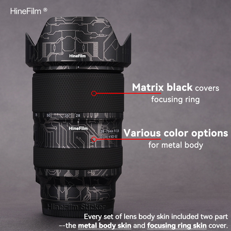 Hinefilm Skin untuk Tamron 28  - Wine Xd ulasan dan harga