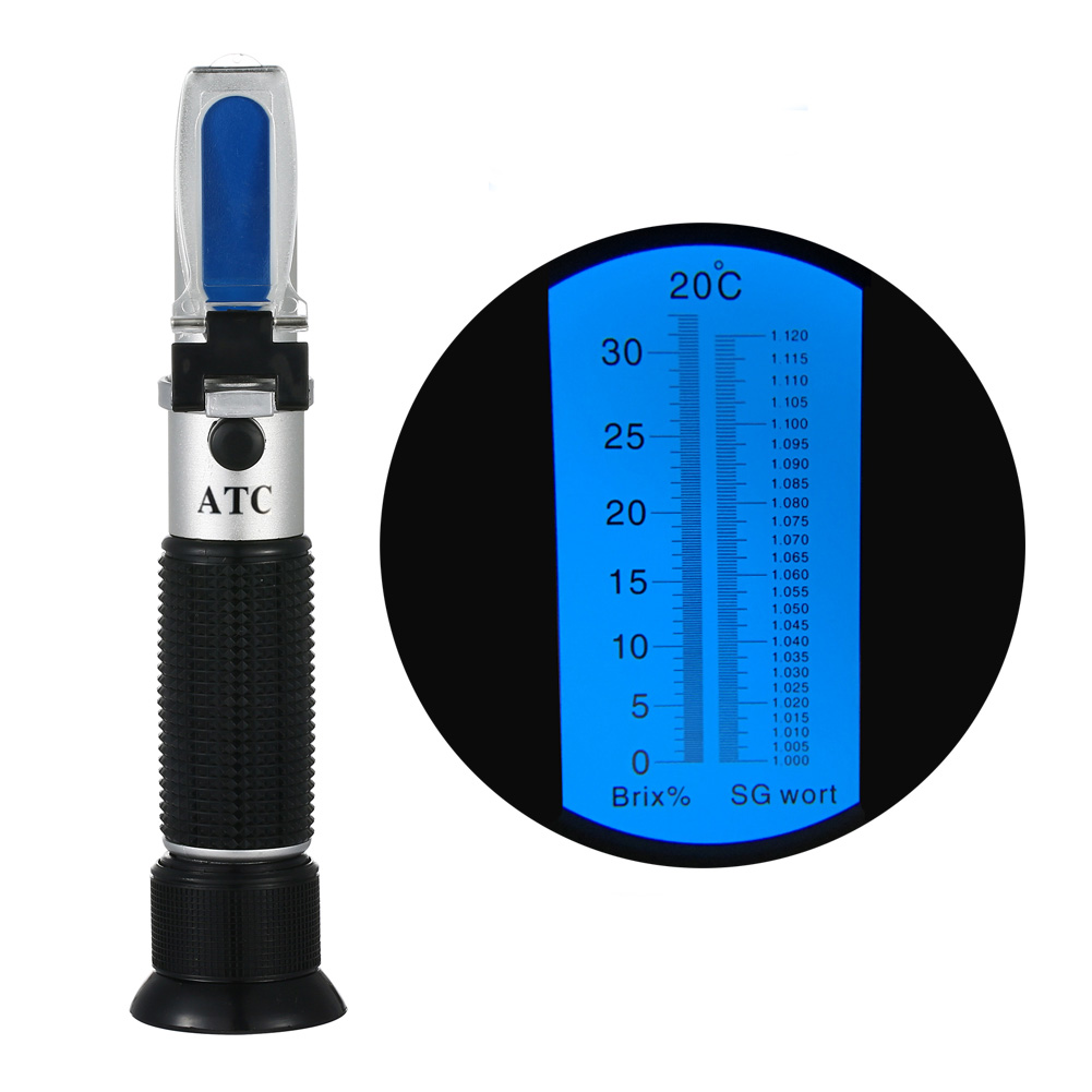 Refraktometer bir Wort Dual 0- - Wine N Beer ulasan dan harga