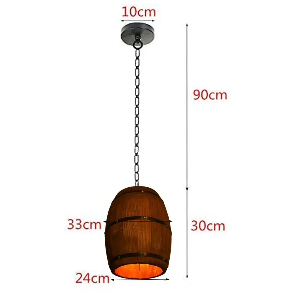 Lampu Rustic Vintage Chandelie - Wine & Beer Packages ulasan dan harga